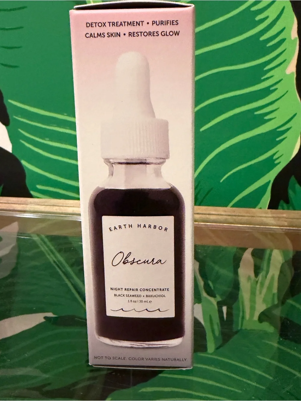NWT Earth Harbor Obscura Night Repair Concentrate Bakuchiol 1 oz